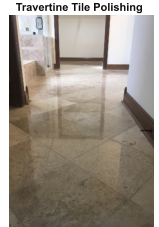 Travertine Tile Polishing
