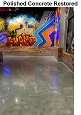 Polished Concrete Restored