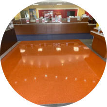Terrazzo Floor Restoration Bank Lobby